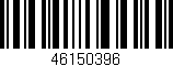Código de barras (EAN, GTIN, SKU, ISBN): '46150396'