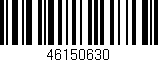 Código de barras (EAN, GTIN, SKU, ISBN): '46150630'