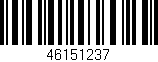 Código de barras (EAN, GTIN, SKU, ISBN): '46151237'