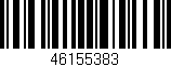 Código de barras (EAN, GTIN, SKU, ISBN): '46155383'