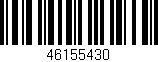 Código de barras (EAN, GTIN, SKU, ISBN): '46155430'