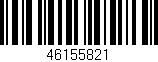 Código de barras (EAN, GTIN, SKU, ISBN): '46155821'