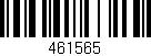 Código de barras (EAN, GTIN, SKU, ISBN): '461565'