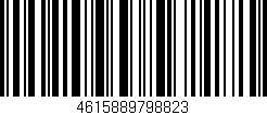 Código de barras (EAN, GTIN, SKU, ISBN): '4615889798823'