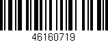 Código de barras (EAN, GTIN, SKU, ISBN): '46160719'