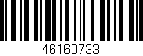 Código de barras (EAN, GTIN, SKU, ISBN): '46160733'