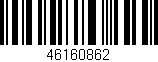 Código de barras (EAN, GTIN, SKU, ISBN): '46160862'