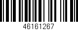 Código de barras (EAN, GTIN, SKU, ISBN): '46161267'