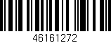 Código de barras (EAN, GTIN, SKU, ISBN): '46161272'
