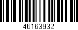 Código de barras (EAN, GTIN, SKU, ISBN): '46163932'
