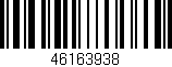 Código de barras (EAN, GTIN, SKU, ISBN): '46163938'