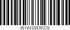 Código de barras (EAN, GTIN, SKU, ISBN): '4616430936329'