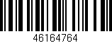 Código de barras (EAN, GTIN, SKU, ISBN): '46164764'