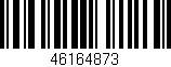 Código de barras (EAN, GTIN, SKU, ISBN): '46164873'