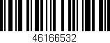 Código de barras (EAN, GTIN, SKU, ISBN): '46166532'