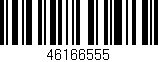 Código de barras (EAN, GTIN, SKU, ISBN): '46166555'