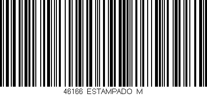 Código de barras (EAN, GTIN, SKU, ISBN): '46166/ESTAMPADO_M'