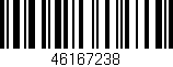 Código de barras (EAN, GTIN, SKU, ISBN): '46167238'