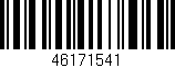 Código de barras (EAN, GTIN, SKU, ISBN): '46171541'