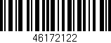 Código de barras (EAN, GTIN, SKU, ISBN): '46172122'