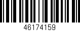 Código de barras (EAN, GTIN, SKU, ISBN): '46174159'