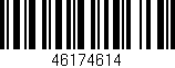 Código de barras (EAN, GTIN, SKU, ISBN): '46174614'