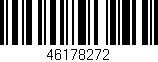Código de barras (EAN, GTIN, SKU, ISBN): '46178272'