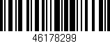 Código de barras (EAN, GTIN, SKU, ISBN): '46178299'