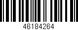 Código de barras (EAN, GTIN, SKU, ISBN): '46184264'