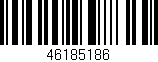 Código de barras (EAN, GTIN, SKU, ISBN): '46185186'
