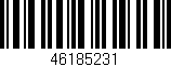 Código de barras (EAN, GTIN, SKU, ISBN): '46185231'