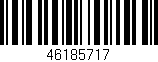 Código de barras (EAN, GTIN, SKU, ISBN): '46185717'