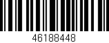 Código de barras (EAN, GTIN, SKU, ISBN): '46188448'