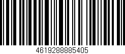 Código de barras (EAN, GTIN, SKU, ISBN): '4619288885405'