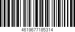 Código de barras (EAN, GTIN, SKU, ISBN): '4619677185314'