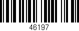 Código de barras (EAN, GTIN, SKU, ISBN): '46197'