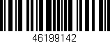 Código de barras (EAN, GTIN, SKU, ISBN): '46199142'