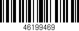 Código de barras (EAN, GTIN, SKU, ISBN): '46199469'