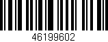 Código de barras (EAN, GTIN, SKU, ISBN): '46199602'