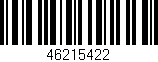 Código de barras (EAN, GTIN, SKU, ISBN): '46215422'