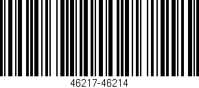 Código de barras (EAN, GTIN, SKU, ISBN): '46217-46214'