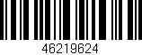 Código de barras (EAN, GTIN, SKU, ISBN): '46219624'