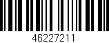 Código de barras (EAN, GTIN, SKU, ISBN): '46227211'