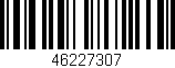 Código de barras (EAN, GTIN, SKU, ISBN): '46227307'