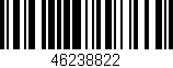 Código de barras (EAN, GTIN, SKU, ISBN): '46238822'