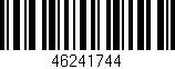 Código de barras (EAN, GTIN, SKU, ISBN): '46241744'