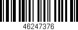 Código de barras (EAN, GTIN, SKU, ISBN): '46247376'
