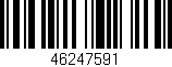 Código de barras (EAN, GTIN, SKU, ISBN): '46247591'