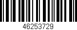 Código de barras (EAN, GTIN, SKU, ISBN): '46253729'