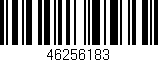 Código de barras (EAN, GTIN, SKU, ISBN): '46256183'